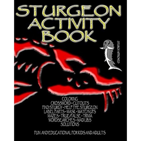 Sturgeon Activity Book Paperback, Createspace Independent Publishing Platform