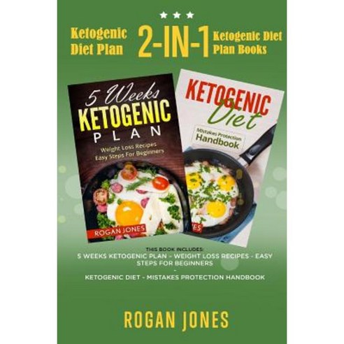 Ketogenic Diet Plan: 2-In-1 Ketogenic Diet Plan Books Paperback, Createspace Independent Publishing Platform