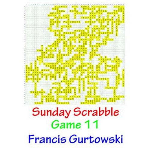 Sunday Scrabble Game 11 Paperback, Createspace Independent Publishing Platform