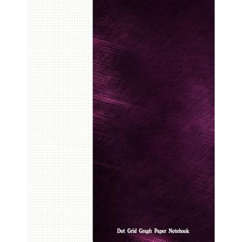 Dot Grid Graph Paper Notebook: 1/8