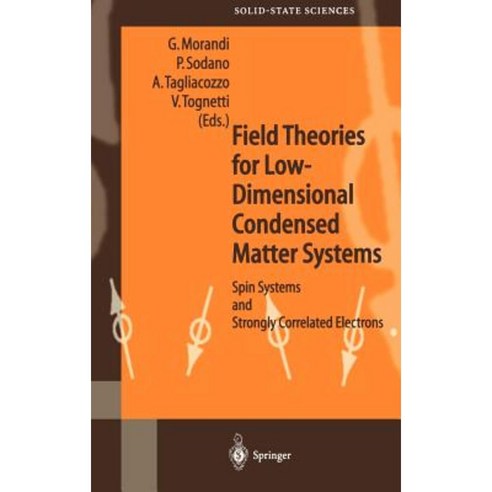 Field Theories for Low-Dimensional Condensed Matter Systems: Spin Systems and Strongly Correlated Electrons Hardcover, Springer