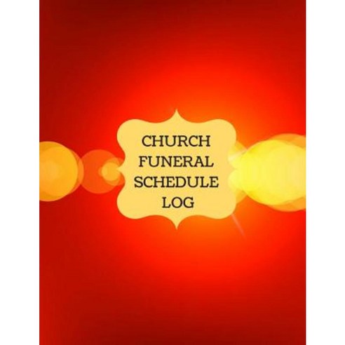 Church Funeral Log Paperback, Createspace Independent Publishing Platform