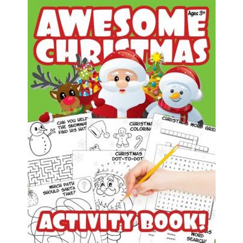 Awesome Christmas Activity Book!: A Stocking Stuffer Paperback, Createspace Independent Publishing Platform
