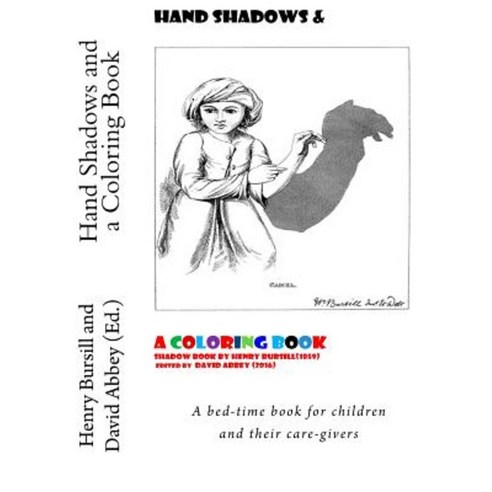 Hand Shadows and a Coloring Book Paperback, Createspace Independent Publishing Platform