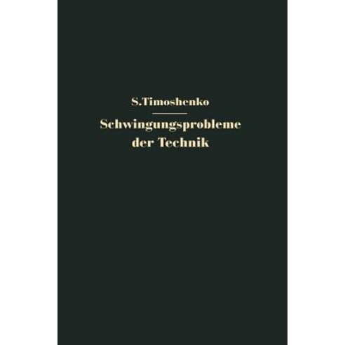 Schwingungsprobleme Der Technik Paperback, Springer