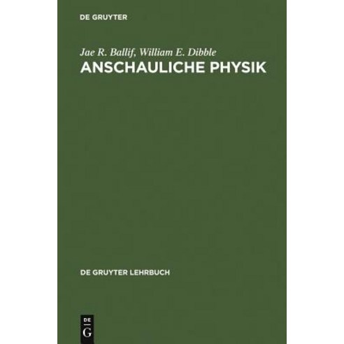 Anschauliche Physik Hardcover, de Gruyter
