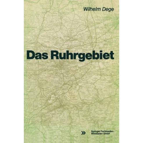 Das Ruhrgebiet Paperback, Vieweg+teubner Verlag