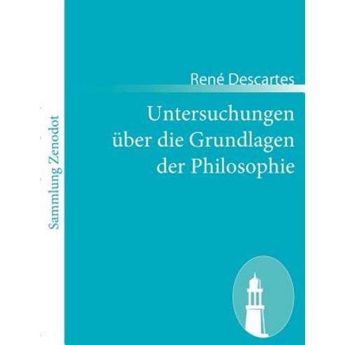 Untersuchungen Ber Die Grundlagen Der Philosophie Paperback, Contumax Gmbh & Co. Kg