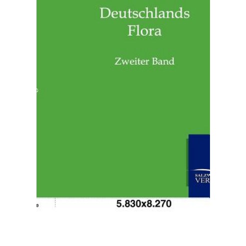 Deutsche Flora Paperback, Salzwasser-Verlag Gmbh