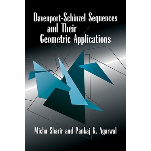 Davenport Schinzel Sequences and Their Geometric Applications Hardcover, Cambridge University Press