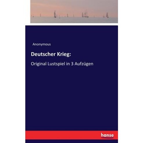 Deutscher Krieg Paperback, Hansebooks