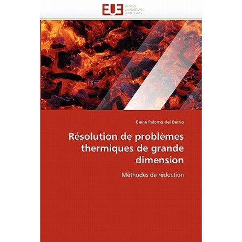 Resolution de Problemes Thermiques de Grande Dimension Paperback, Univ Europeenne