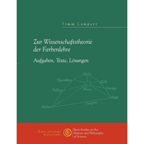 Zur Wissenschaftstheorie Der Farblehre Paperback, Books on Demand