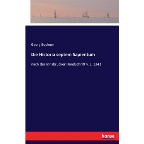 Die Historia Septem Sapientum Paperback, Hansebooks