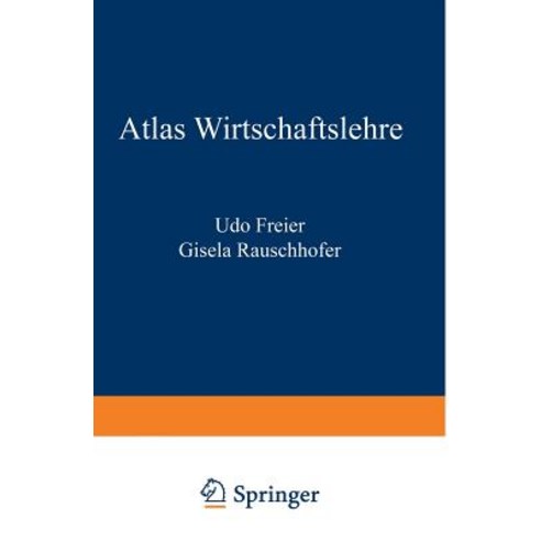 Atlas Wirtschaftslehre Paperback, Gabler Verlag
