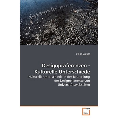 Designpraferenzen - Kulturelle Unterschiede Paperback, VDM Verlag