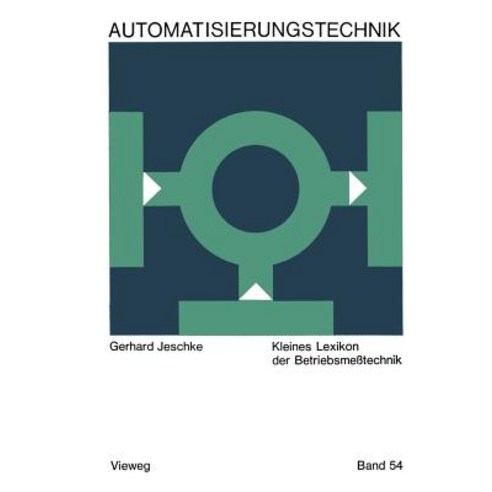 Kleines Lexikon Der Betriebsmetechnik Paperback, Vieweg+teubner Verlag