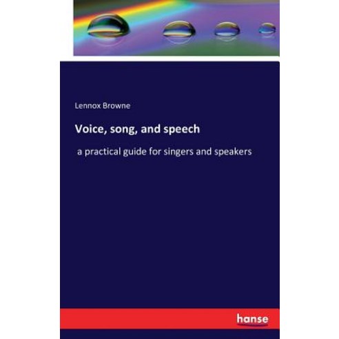 Voice Song and Speech Paperback, Hansebooks