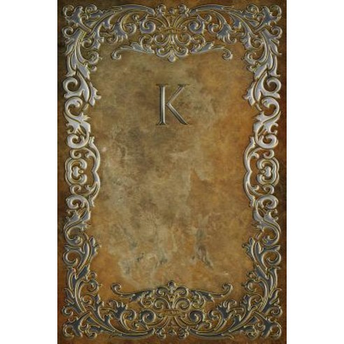 Monogram "K" Notebook Paperback, Createspace Independent Publishing Platform