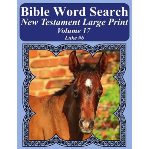 Bible Word Search New Testament Large Print Volume 17: Luke #6 Paperback, Createspace Independent Publishing Platform
