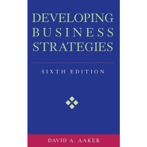 Developing Business Strategies Hardcover, Wiley