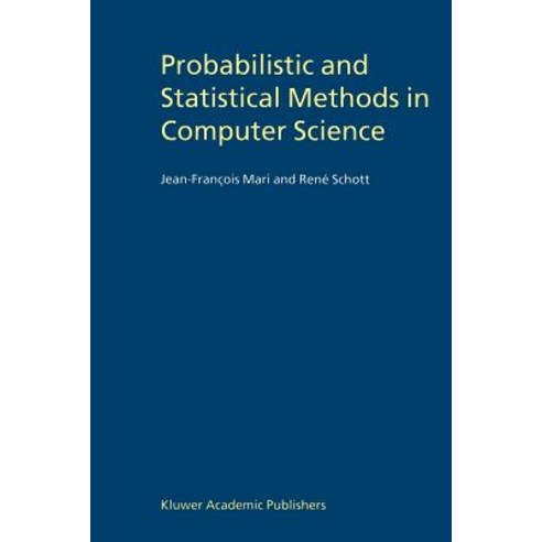 Probabilistic and Statistical Methods in Computer Science Paperback ...