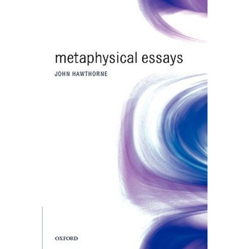 Metaphysical Essays Paperback, OUP Oxford