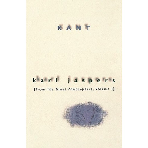 Kant: From the Great Philosophers Volume 1 Paperback, Harcourt Books, Inc