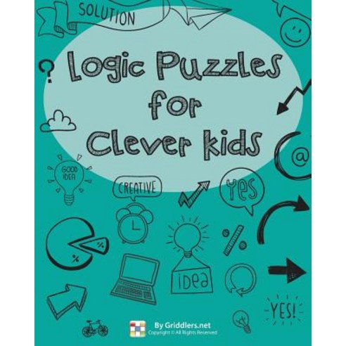 Logic Puzzles for Clever Kids Paperback, Griddlers.Net