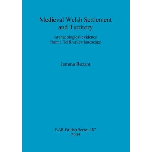 Medieval Welsh Settlement and Territory: Archaeological Evidence from a Teifi Valley Landscape Paperback, British Archaeological Reports Oxford Ltd