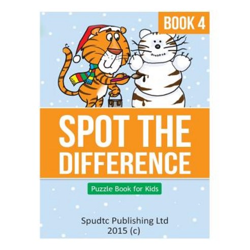 Spot the Difference Book 4: Puzzle Book for Kids Paperback, Createspace Independent Publishing Platform