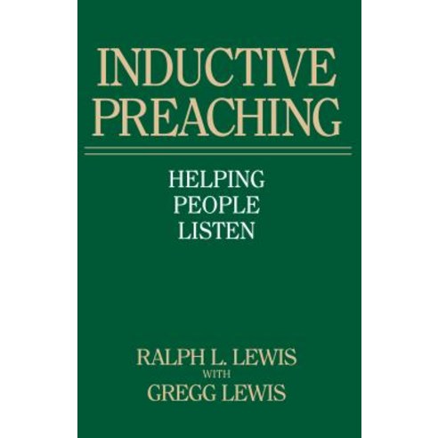 Inductive Preaching Paperback, Crossway Books