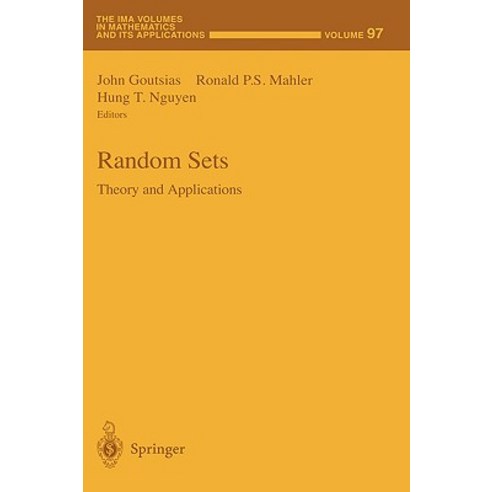 Random Sets: Theory and Applications Hardcover, Springer
