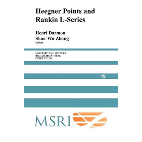 Heegner Points and Rankin L-Series, Cambridge University Press