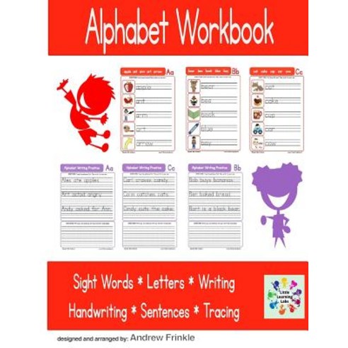 Alphabet Workbook Paperback, Createspace Independent Publishing Platform
