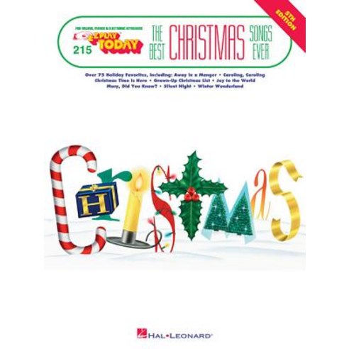 The Best Christmas Songs Ever Paperback, Hal Leonard Publishing Corporation