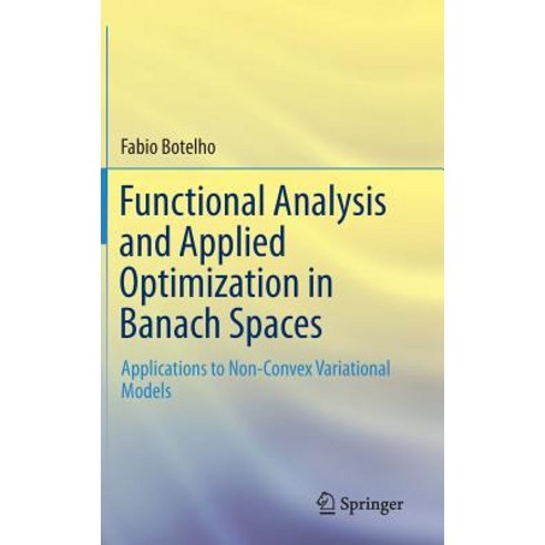Functional Analysis and Applied Optimization in Banach Spaces: Applications to Non-Convex Variational Models Hardcover, Springer