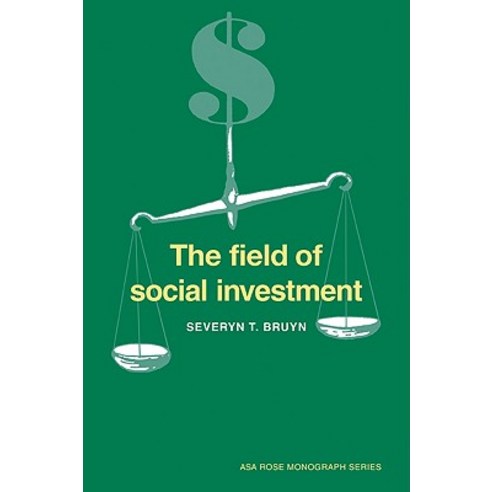 The Field of Social Investment Paperback, Cambridge University Press