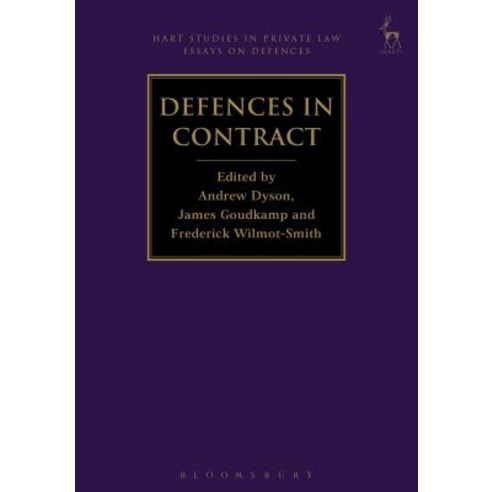 Defences in Contract Hardcover, Hart Publishing