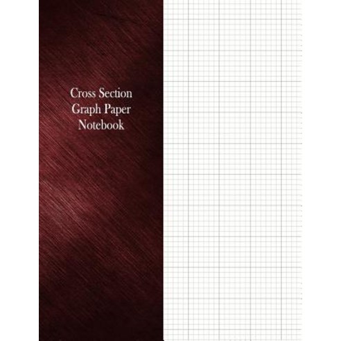 Cross Section Graph Paper Notebook: 1/6
