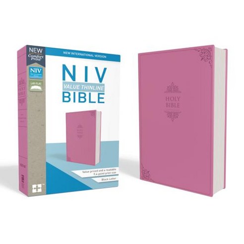 (영문도서) NIV Value Thinline Bible Imitation Leather Pink Imitation Leather, Zondervan
