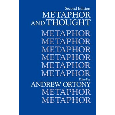 Metaphor and Thought Paperback, Cambridge University Press