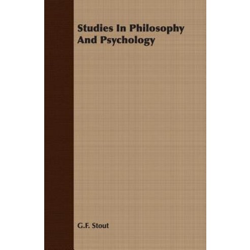 Studies in Philosophy and Psychology Paperback, King Press