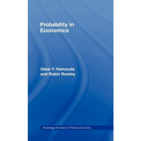 Probability in Economics Hardcover, Routledge