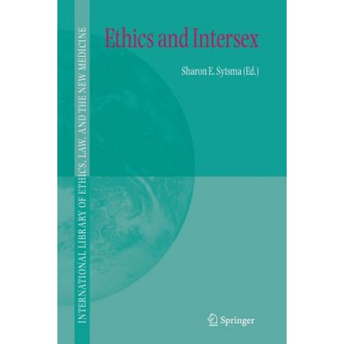 Ethics and Intersex Paperback, Springer