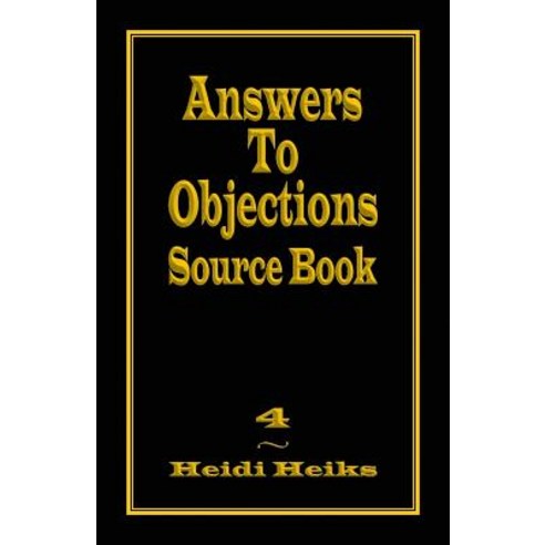 Answers to Objections Source Book Paperback, Teach Services, Inc.