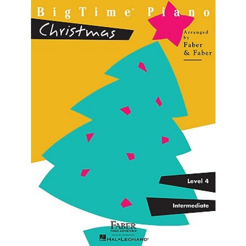 Bigtime Christmas: Level 4 Paperback, Faber Piano Adventures