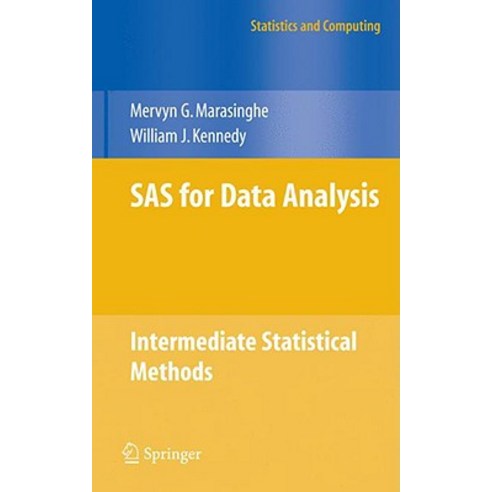 SAS for Data Analysis: Intermediate Statistical Methods Hardcover ...