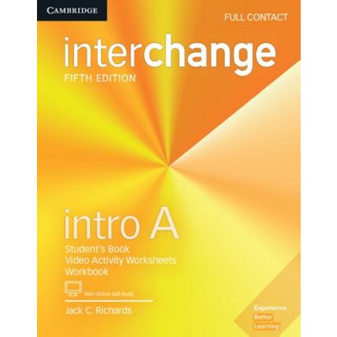 Interchange Intro a Full Contact with Online Self-Study Paperback, Cambridge University Press