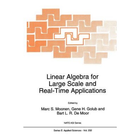 Linear Algebra for Large Scale and Real-Time Applications Paperback, Springer